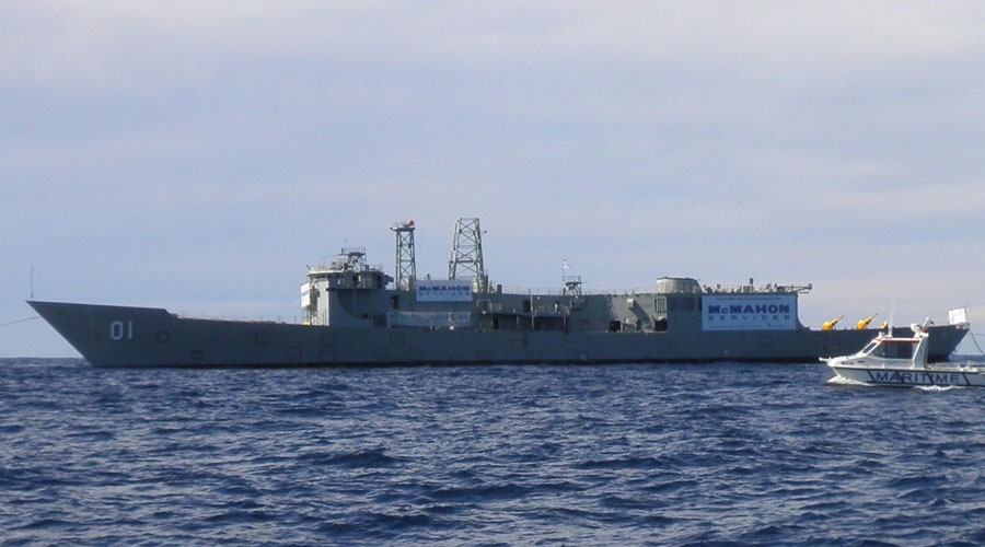 Ex-HMAS Adelaide – Double Boat Dive
